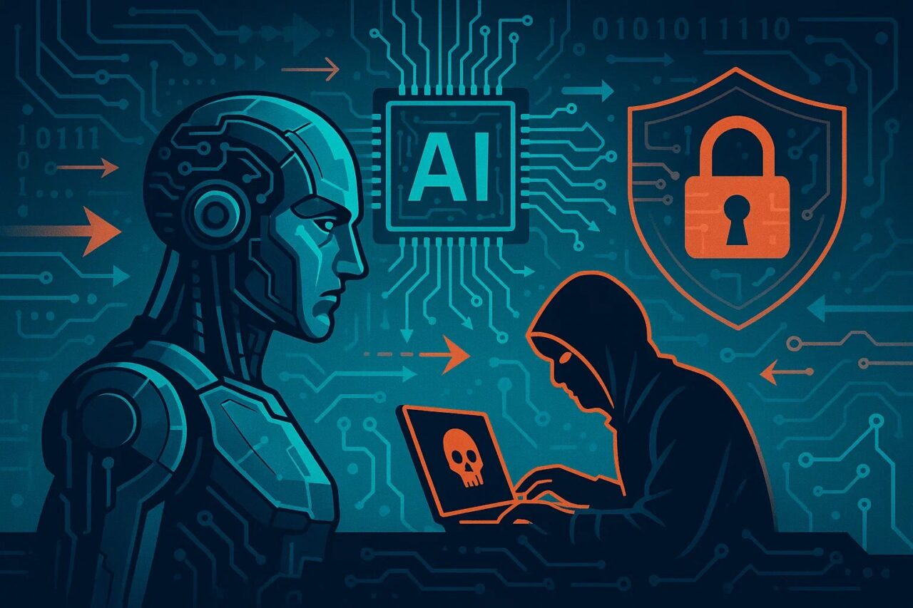 Czy sztuczna inteligencja może być zarówno napastnikiem, jak i obrońcą? Zobacz, jak AI zmienia cyberbezpieczeństwo w 2025 roku.