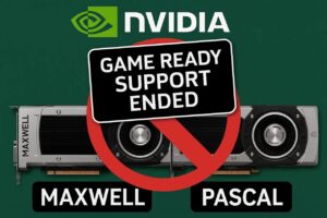 NVIDIA ogłasza koniec wsparcia Game Ready dla kart GTX 900 i wybranych GTX 10xx. Ostatnie sterowniki zoptymalizowane tylko do października 2025.