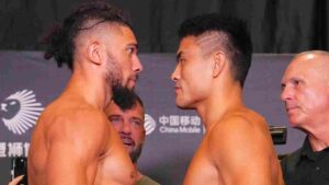 UFC Shanghai: Johnny Walker pokonał Zhang Mingyanga przez TKO w drugiej rundzie, przerywając serię porażek i ratując swoją karierę w UFC.
