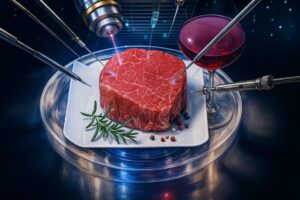 Przyszłość jedzenia w Polsce 2025: mięso laboratoryjne, roślinne zamienniki, nowe białka, ceny w Lidlu i Biedronce oraz prognozy rozwoju rynku foodtech.