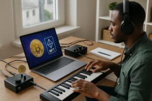 Kryptowaluta i muzyka: jak artyści w Polsce zarabiają dzięki Web3 i NFT, jakie platformy wybrać, por&oacute;wnanie dochod&oacute;w ze streamingiem i krok po kroku przewodnik.