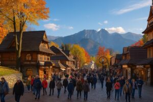 Zakopane jesienią &ndash; g&oacute;ry, kultura, termy i niższe ceny. Sprawdź atrakcje dla dzieci, szlaki, restauracje i koszty wyjazdu w 2025 roku.