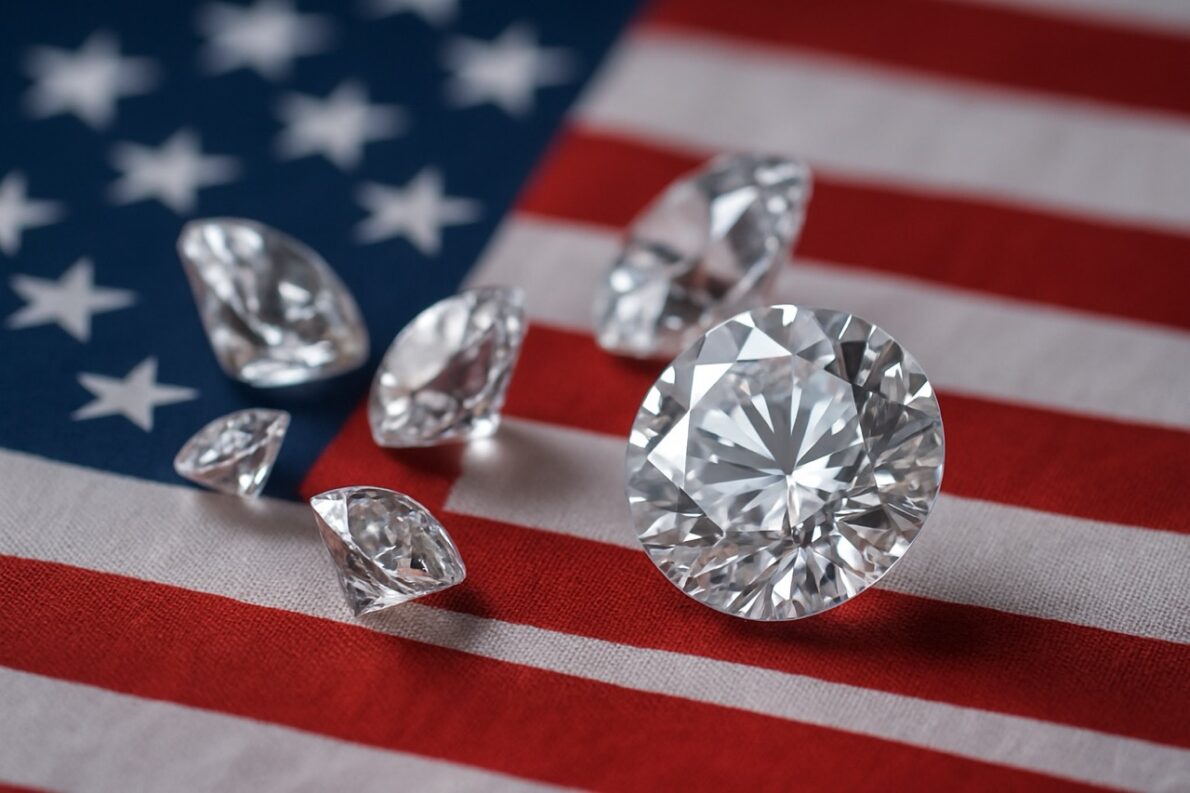 USA złagodziły sankcje: wybrane diamenty rosyjskiego pochodzenia mogą być importowane do 2026 roku, jeśli znalazły się poza Rosją przed wskazanymi datami.