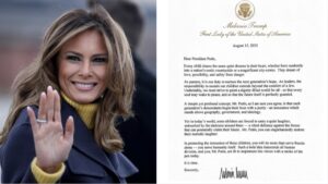 Fox News opublikował list Melanii Trump do Putina. Apel w sprawie ukraińskich dzieci to symboliczny gest w napiętym kontekście politycznym.