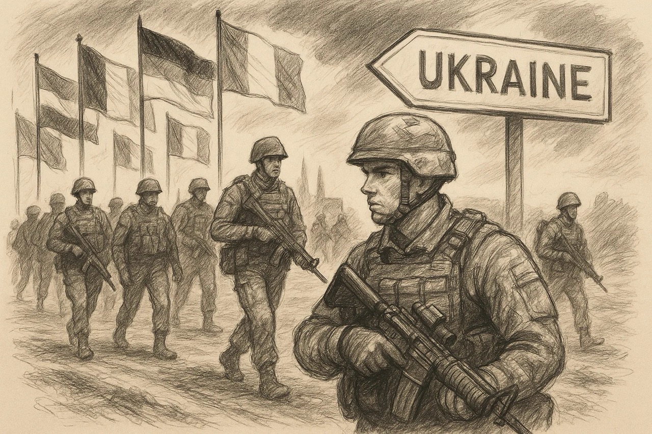 Dziesięć państw, w tym Wielka Brytania i Francja, planuje wysłać wojska do Ukrainy jako gwarancję bezpieczeństwa po zakończeniu wojny.
