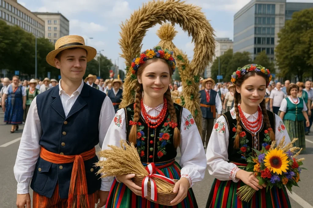 Dożynki w Warszawie 2025 odbędą się 30 sierpnia na Stadionie Narodowym. Sprawdź program, tradycje, obrzędy, modlitwy i kulinarne atrakcje.