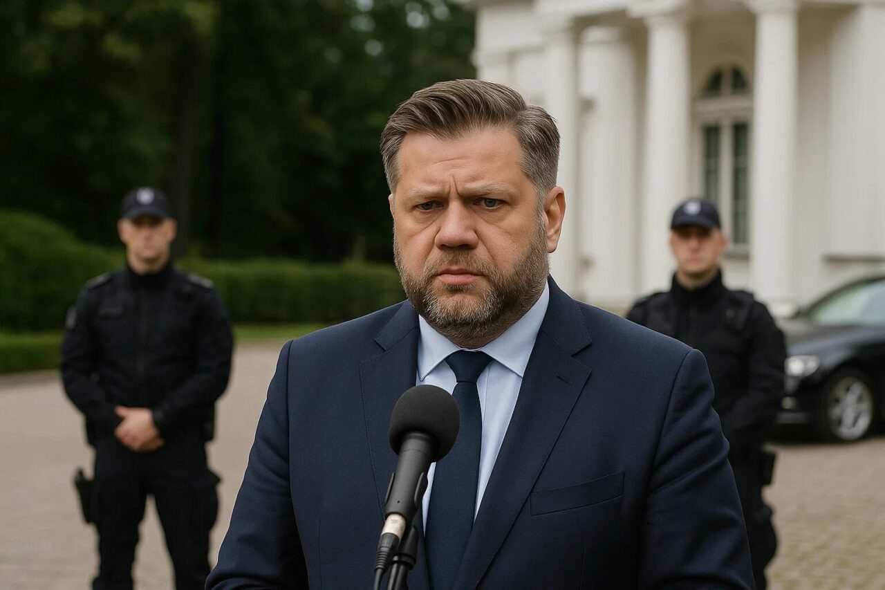 Kierwiński ostro komentuje działania SOP. Minister żąda raportu po zatrzymaniu policjantów przy Belwederze.