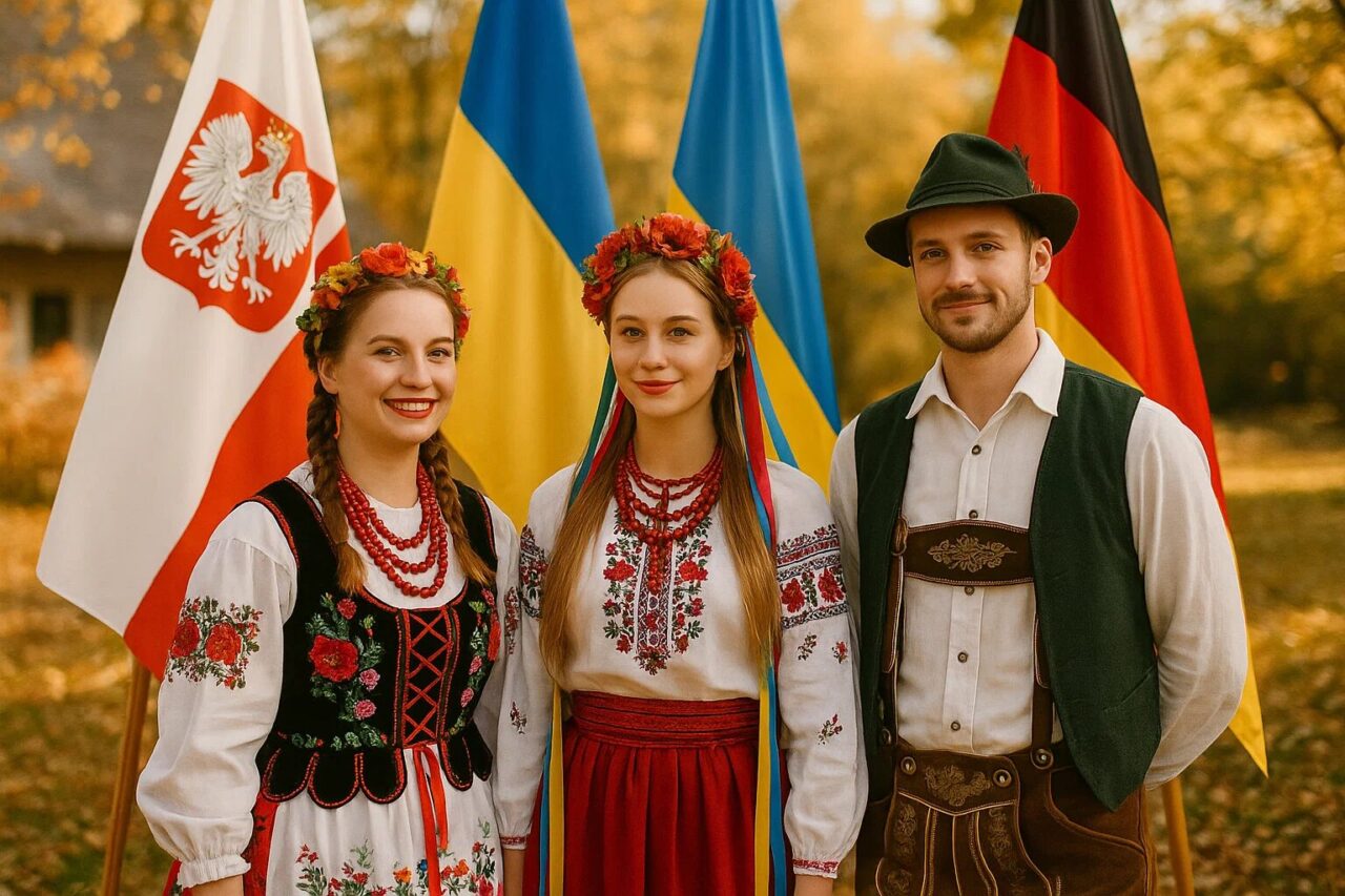 Poznaj różnice między jesiennymi tradycjami Polski, Ukrainy i Niemiec: święta plonów, kuchnia sezonowa, rodzinne i religijne rytuały.