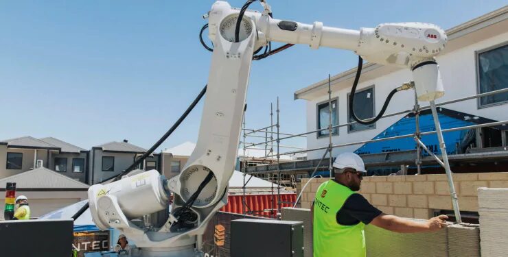 W Perth wydrukowano dwupiętrowy dom 3D w 18 godzin. Contec Australia pokazuje, że nowa technologia może obniżyć koszty budowy nawet o 22%.