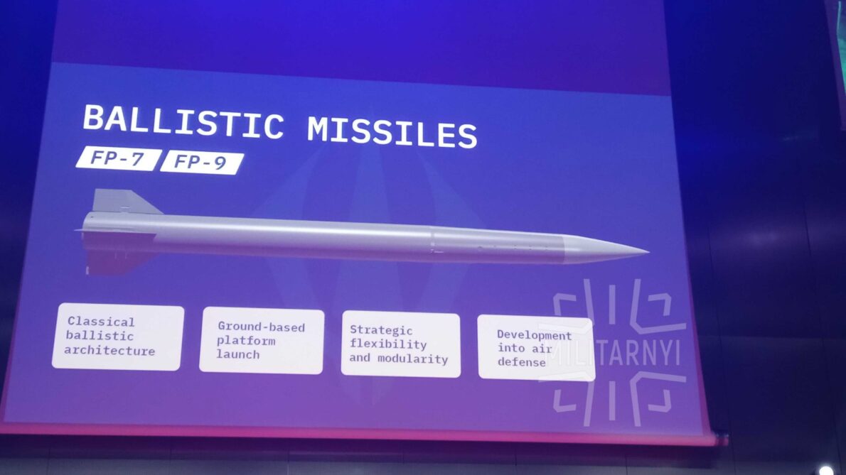 Fire Point na MSPO 2025 w Kielcach ogłosił prace nad rakietami balistycznymi FP-7 i FP-9 o zasięgu do 855 km