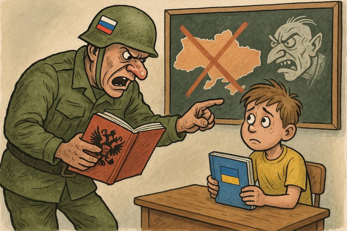 Brytyjski wywiad: Rosja stosuje propagandę antyukraińską wobec dzieci na okupowanych terenach, wykorzystując organizacje „Junarmia”, „Ruch Pierwszych” i „Uniwersyteckie Sesje”.