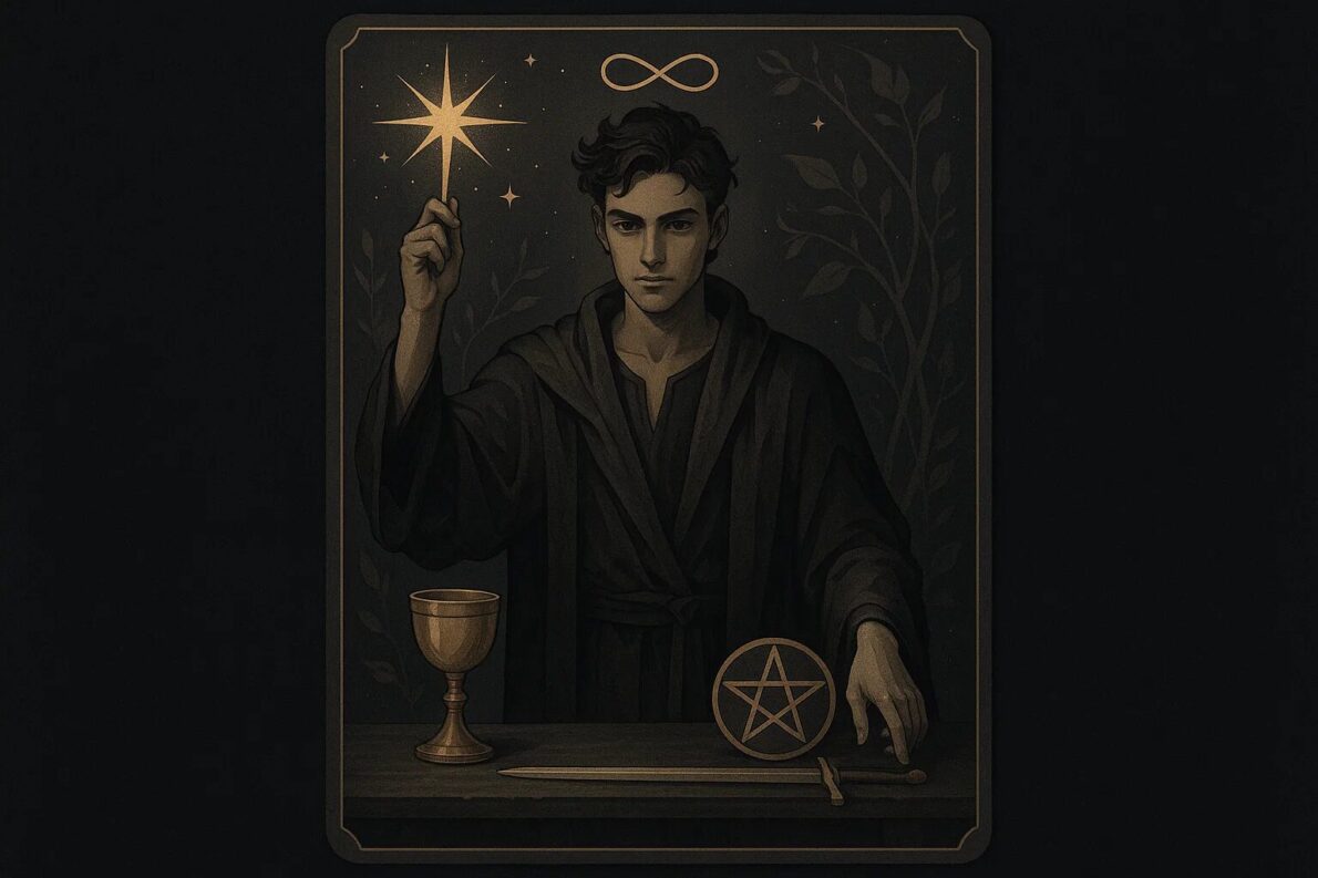 Mag (The Magician) tarot – znaczenie, interpretacje w miłości, pracy, finansach i duchowości. Symbolika, historia, kombinacje kart i ukryte sensy Maga.