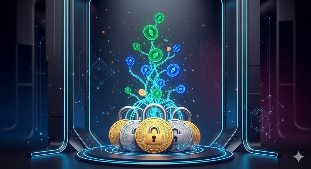 Dowiedz się, czym jest staking kryptowalut i jak zarabiać pasywnie. Poznaj mechanizm Proof of Stake i wybierz najlepszą metodę dla siebie.