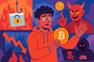Poznaj 6 głównych ryzyk dla początkujących w kryptowalutach i dowiedz się, jak ich unikać. Praktyczne porady dotyczące bezpieczeństwa, inwestowania i zarządzania emocjami.