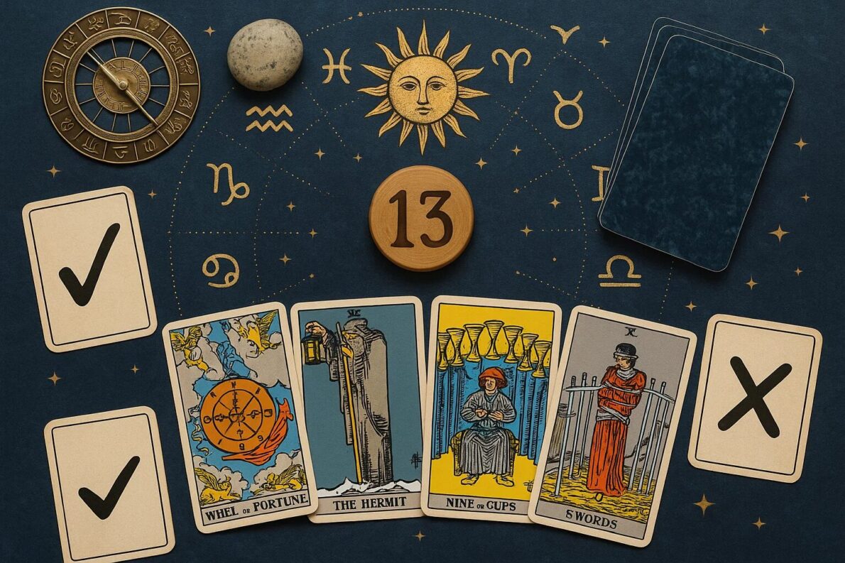 Horoskop tarot na 13 września – sprawdź prognozy dnia, rady kart tarota, czego unikać i co robić, aby w pełni wykorzystać energię tego wyjątkowego dnia.