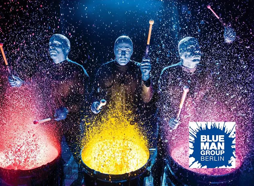 Blue Man Group po 21 latach kończy występy w Berlinie. Bluemax Theater na Potsdamer Platz otwiera nową erę musicali 2025/2026. Daty, ceny i adres.