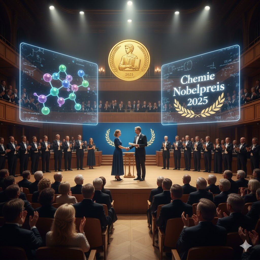 Chemie Nobelpreis 2025: ogłoszenie zwycięzców, kim są laureaci i co odkryli – MOF, wychwytywanie CO₂, technologie przyszłości.
