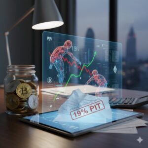 Kryptowaluty w Polsce są opodatkowane 19% PIT. Sprawdź, co podlega podatkowi, jak rozliczać mining i straty na PIT-38. Ważne zasady i pułapki prawne.