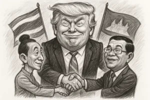Donald Trump pośredniczył w historycznym porozumieniu pokojowym między Tajlandią a Kambodżą. Dokument podpisano podczas szczytu ASEAN w Kuala Lumpur.