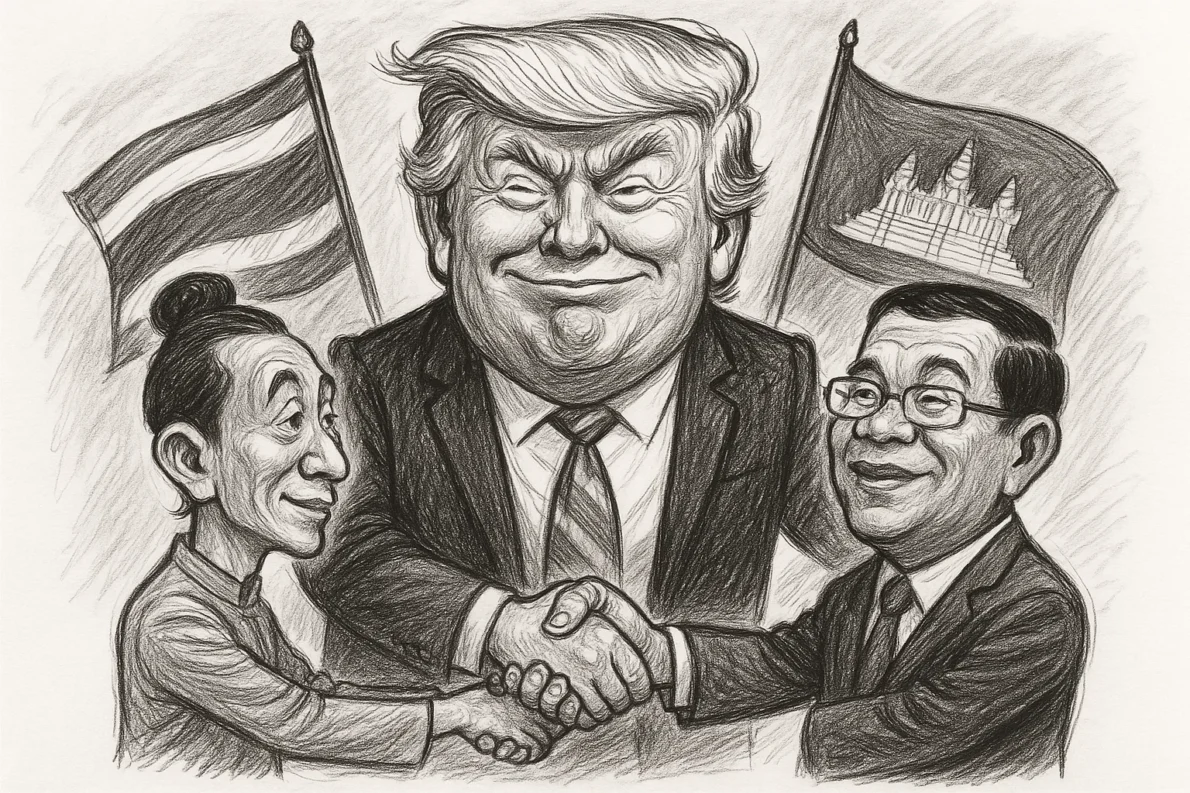 Donald Trump pośredniczył w historycznym porozumieniu pokojowym między Tajlandią a Kambodżą. Dokument podpisano podczas szczytu ASEAN w Kuala Lumpur.