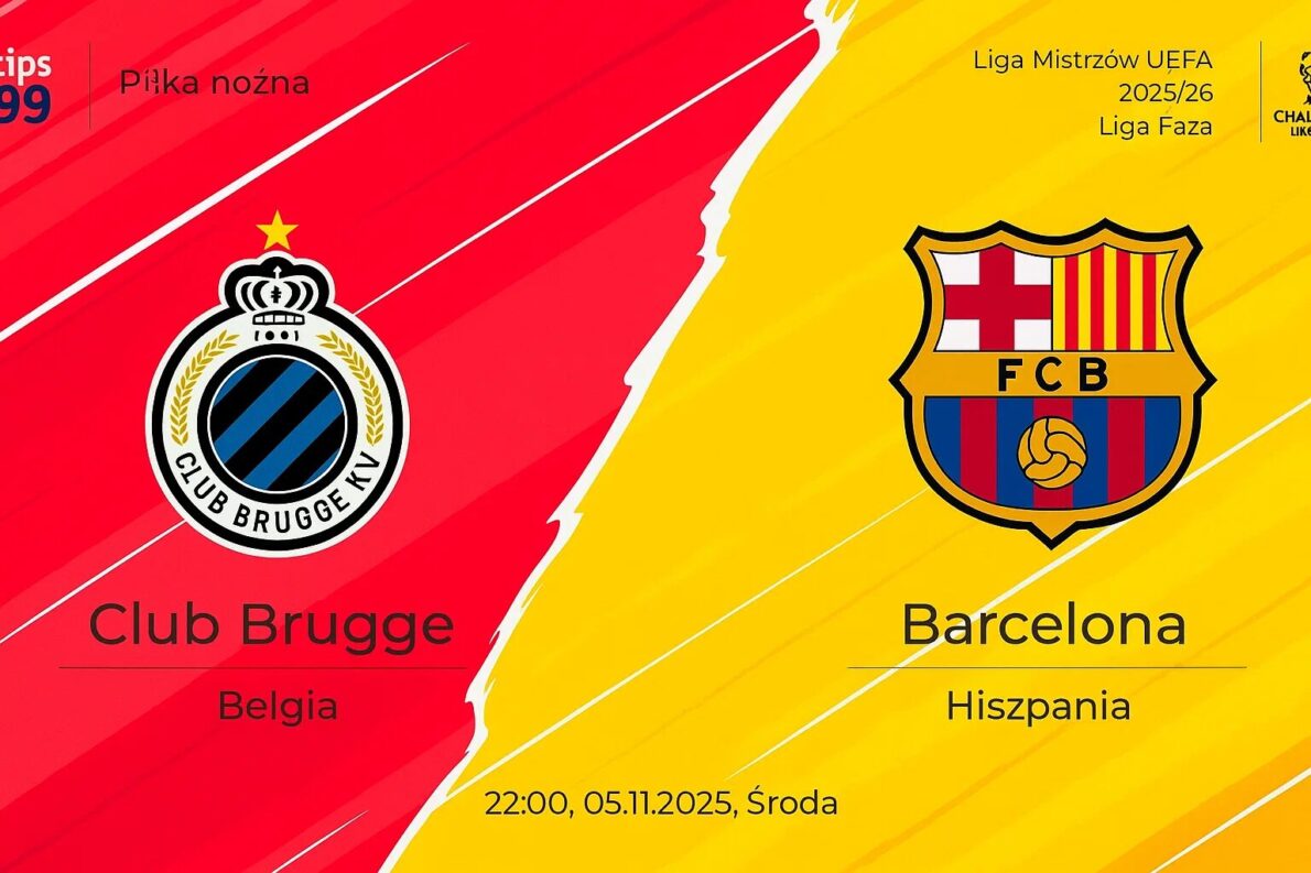 Club Brugge – FC Barcelona w Lidze Mistrzów 2025: Analiza taktyczna, przewidywane składy, kursy bukmacherskie i kluczowe pojedynki.