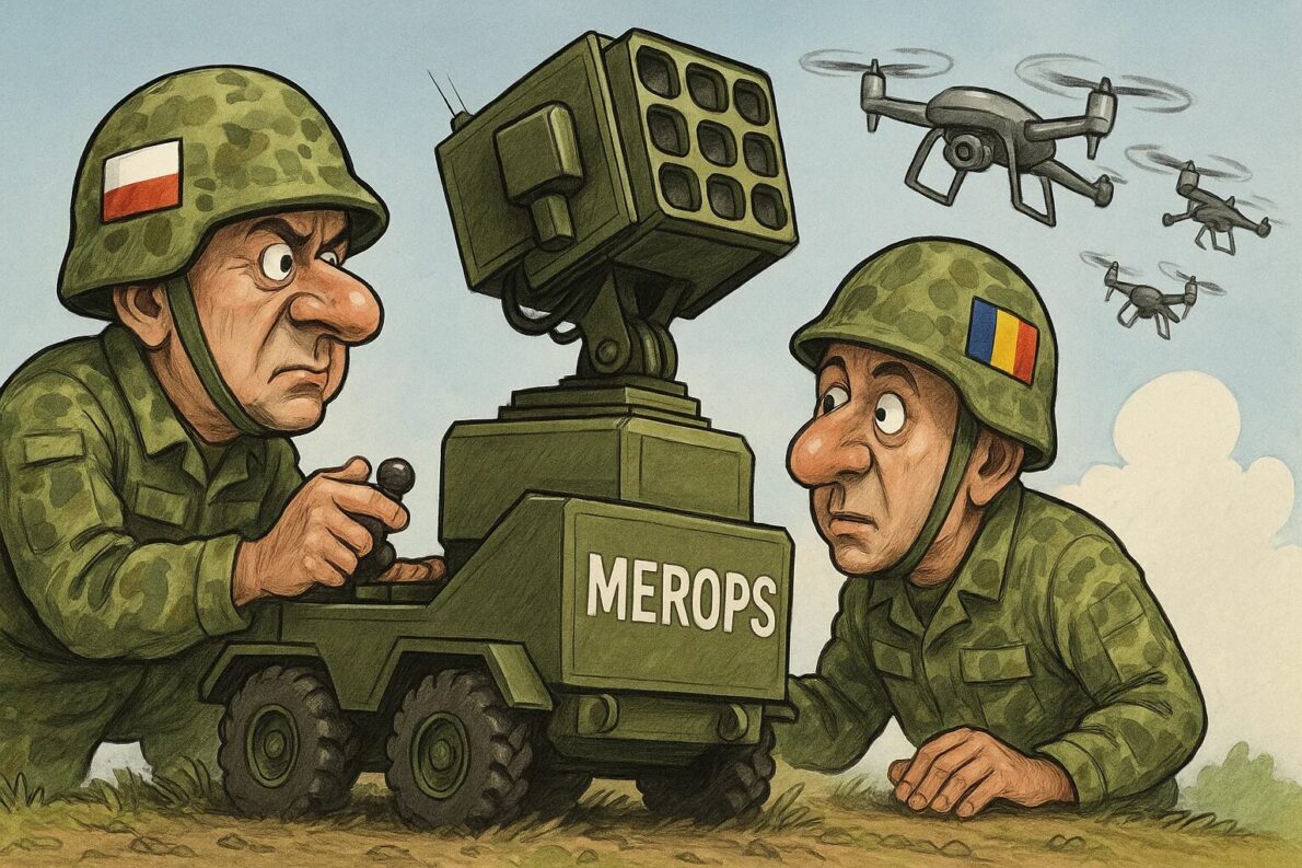 Po naruszeniach przestrzeni NATO, Polska i Rumunia rozwijają Merops — amerykański system antydronowy z AI. Docelowo stanie na całej wschodniej flance.