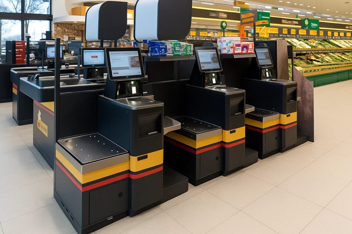 Biedronka kasy samoobsługowe z AI. Jak działa nowa funkcja rozpoznawania produktów. Wiral TikToka. Błędy systemu, prywatność i porady dla kupujących.