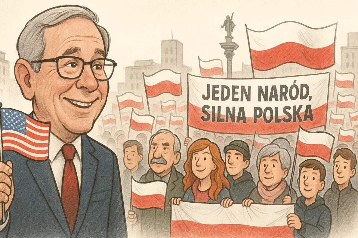 Polska świętuje 107. rocznicę odzyskania niepodległości 11 listopada. Ambasador USA Tom Rose składa życzenia. W Warszawie marsz pod hasłem „Jeden naród, silna Polska”.
