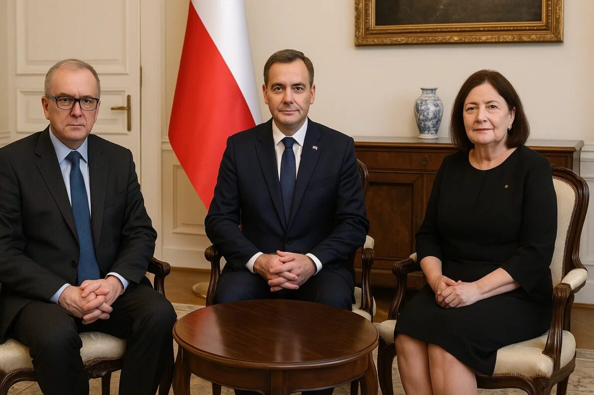 Prezydent Karol Nawrocki spotkał się z prezesami SN i TK, aby omówić stan praworządności. W tle trwa spór o sądownictwo po odmowie nominacji 46 sędziów.