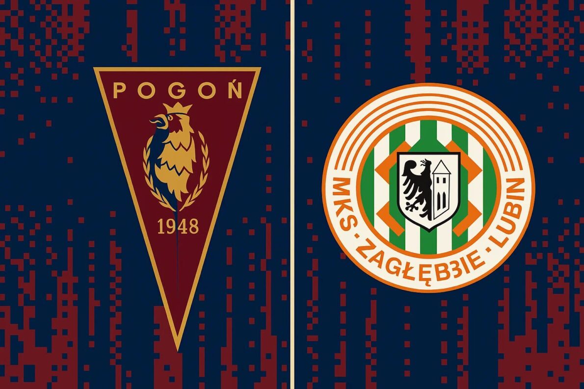 Analiza meczu Pogoń Szczecin vs. KGHM Zagłębie Lubin (24.11.2025, 21:00). Statystyki H2H, składy i taktyka Zagłębia walczącego o utrzymanie.