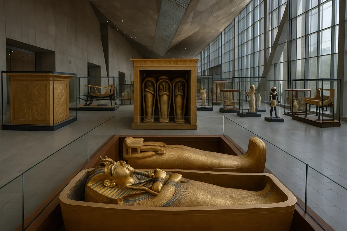 Po 20 latach budowy Egipt otworzył Grand Egyptian Museum w Gizie – 100 000 artefaktów, skarb Tutanchamona i nowe centrum kultury świata.
