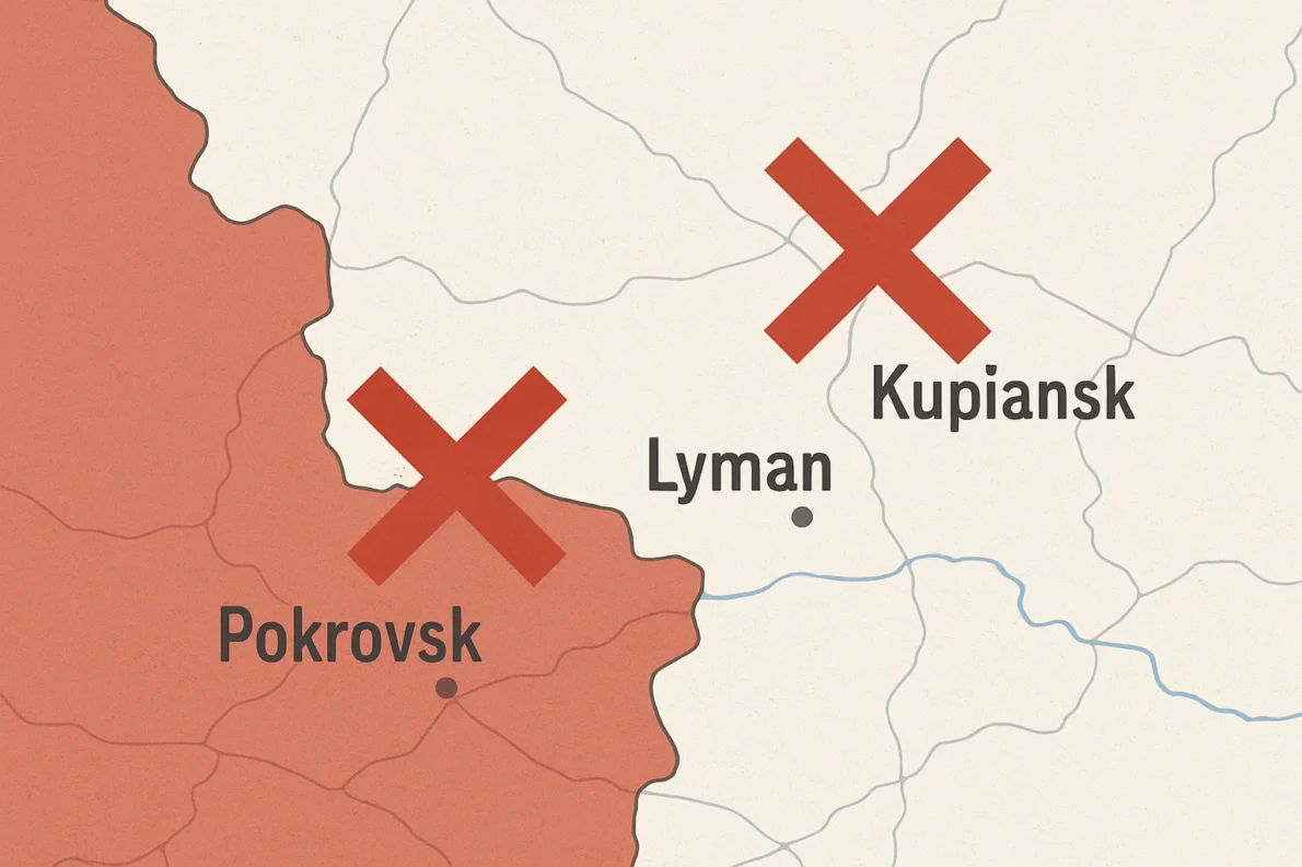 Zełenski oświadczył w nagraniu wideo, że Rosja ponownie nie dotrzymała własnych terminów zajęcia Pokrowska i Kupiańska. Ukraina utrzymuje oba miasta i zadaje Rosji duże straty.