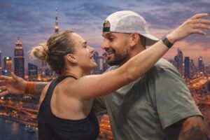 Nick Kyrgios pokonał liderkę rankingu WTA Aryną Sabalenkę 6–3, 6–3 w pokazowym meczu Battle of the Sexes w Dubaju 28 grudnia 2025 roku, wywołując debatę o równości w sporcie.