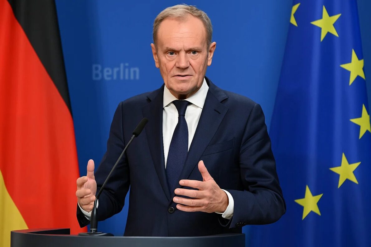 Premier Donald Tusk w Berlinie: Polska rozważy wypłatę odszkodowań ofiarom II wojny światowej, jeśli Niemcy nie podejmą szybkiej decyzji. Krytyka opozycji.