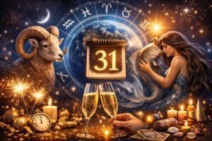 Horoskop na dziś 31 grudnia 2025: Relacje Barana i Ryb oraz wpływ burzy magnetycznej Kp-5 na zdrowie. Sprawdź rady dla swojego znaku zodiaku na Sylwestra.