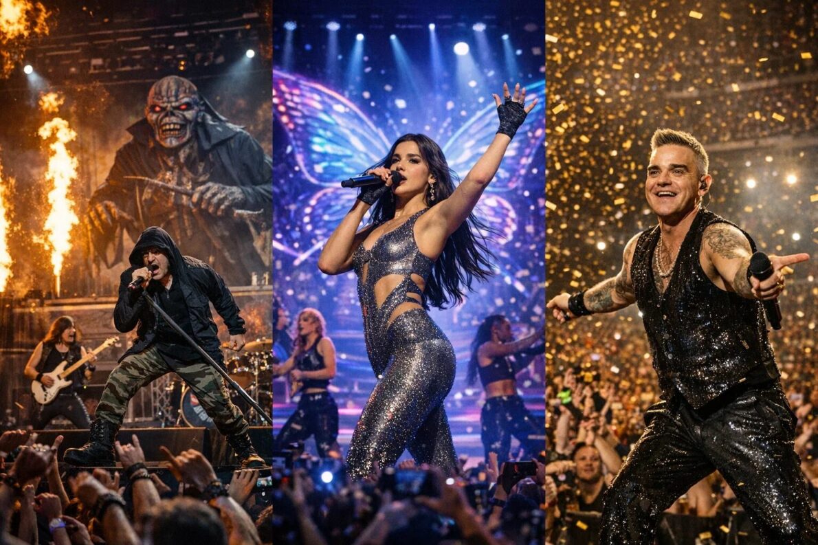 Koncerty w Polsce 2026: Zobacz listę gwiazd (Dua Lipa, Iron Maiden). Sprawdź ceny biletów w Gdańsku i Łodzi oraz linki do zakupu na Ebilet i Eventim.