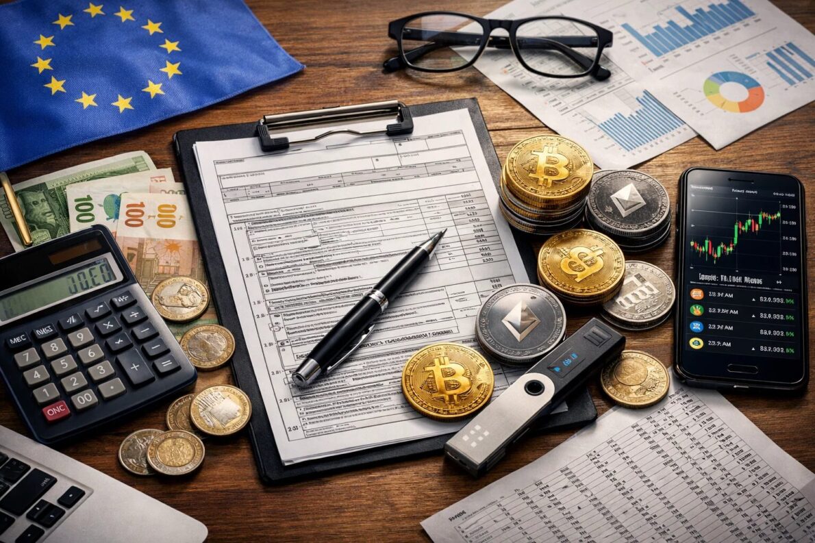 Podatek od kryptowalut w Polsce 2026 pozostaje na poziomie 19%, ale dyrektywa DAC8 zmienia wszystko. Sprawdź nowe zasady raportowania i rozliczania PIT-38.