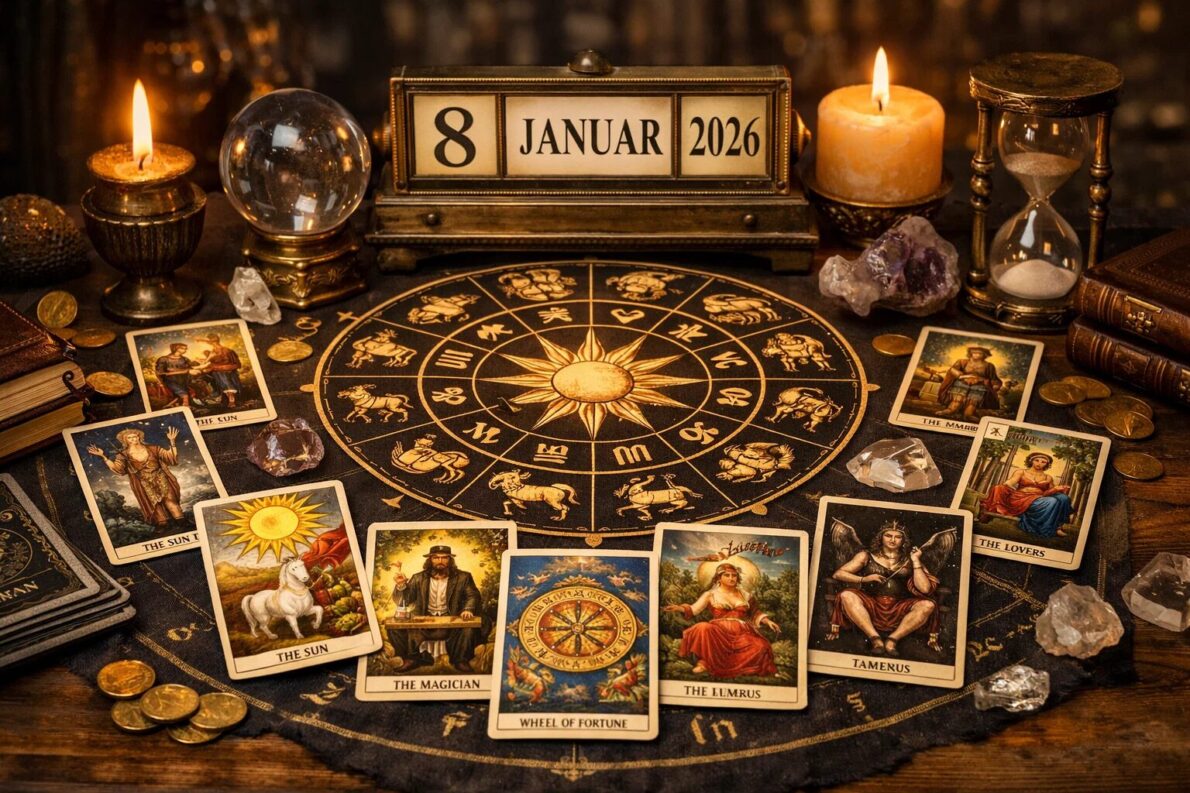 Horoskop Taro 8 stycznia 2026. Eksperckie wróżby dla wszystkich znaków, rady na sukces i zdrowie podczas dzisiejszej burzy magnetycznej. Sprawdź przeznaczenie.