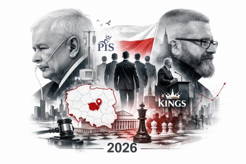 Jarosław Kaczyński w szpitalu, PiS szykuje zebranie "młodych wilków", Braun organizuje kongres KINGS – analiza sytuacji politycznej w Polsce 2026.