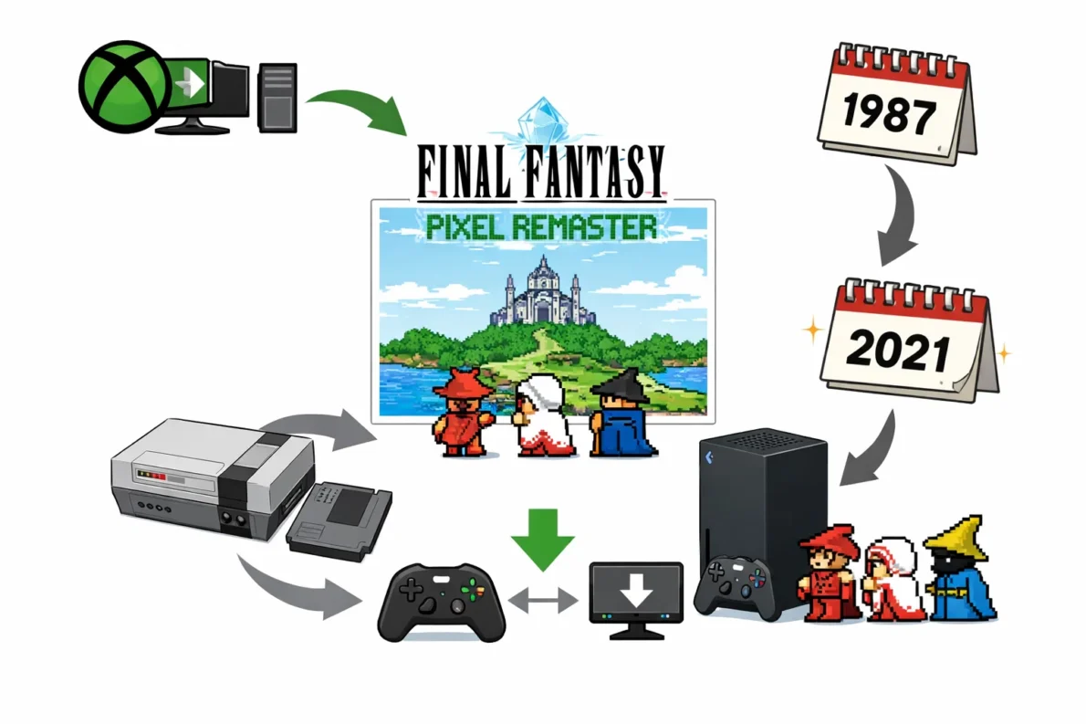 Xbox Game Pass styczeń 2026 w Polsce: Star Wars Outlaws, Resident Evil Village, Final Fantasy, daty premier i usuwania gier.