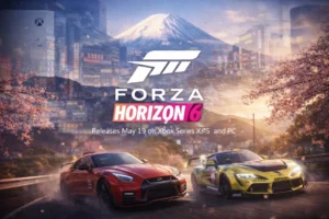 Forza Horizon 6 zadebiutuje 19 maja 2026 na Xbox Series X|S i PC. Early Access od 15 maja. Ponad 550 aut, Japonia i wydarzenia multiplayer.