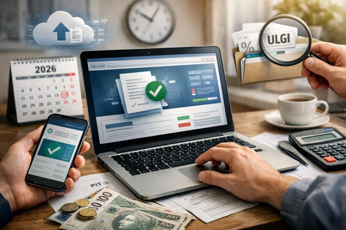 Usługa Twój e-PIT ruszyła 15 lutego 2026. Eksperci ostrzegają przed automatyczną akceptacją: system pomija ulgi, dochody zagraniczne i kryptowaluty