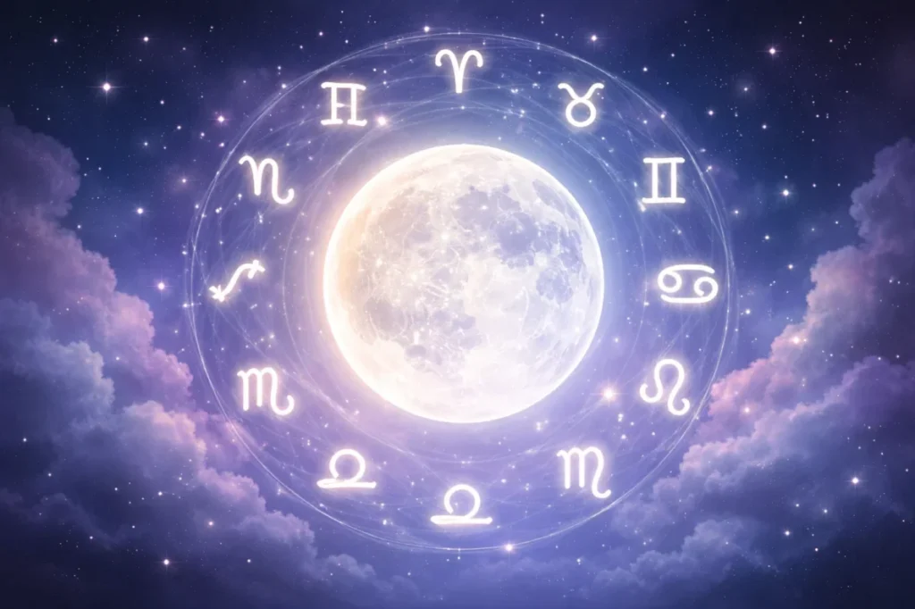 Horoskop dzisiaj na 11 lutego 2026 roku. Wpływ Księżyca i burz magnetycznych na pieniądze, pracę i równowagę emocjonalną. Szczegółowa prognoza dla wszystkich znaków zodiaku.

