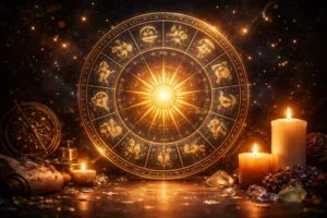 Horoskop na 15 lutego 2026 dla wszystkich znak&oacute;w zodiaku z poradami zdrowotnymi, burzami magnetycznymi i kalendarzem księżycowym.