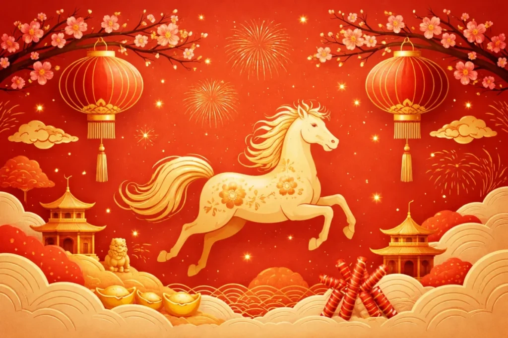 Chiński Nowy Rok 2026 rozpoczyna się 17 lutego. Wyjaśniamy znaczenie Roku Konia oraz to, jak Lunar New Year obchodzony jest w Polsce, ze szczególnym uwzględnieniem Warszawy i Krakowa.