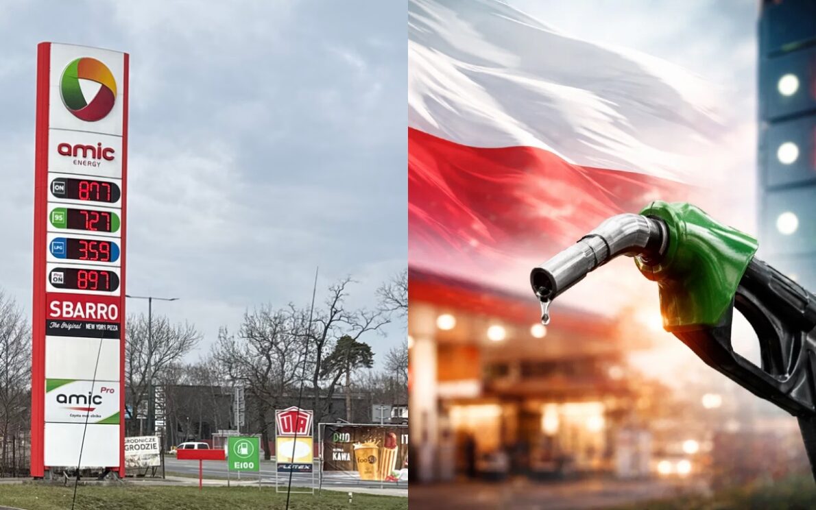 Nowe ceny paliw 2026: Benzyna 6,16 zł, Diesel 7,60 zł | Polska
