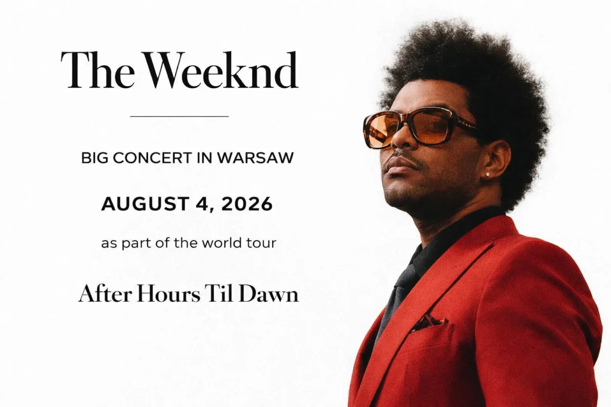 The Weeknd wraca do Polski! Przeczytaj przewodnik po koncercie 4 sierpnia 2026 w Warszawie. Bilety, dojazd na PGE Narodowy, ceny i praktyczne rady dla fanów After Hours Til Dawn.