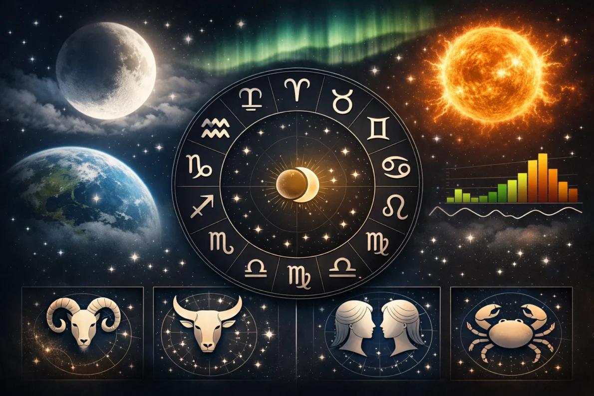 Horoskop dziś 16 marca 2026 dla wszystkich znaków zodiaku. Sprawdź fazę Księżyca, aktywność geomagnetyczną oraz prognozę astrologiczną dla Polski, Krakowa i Warszawy.