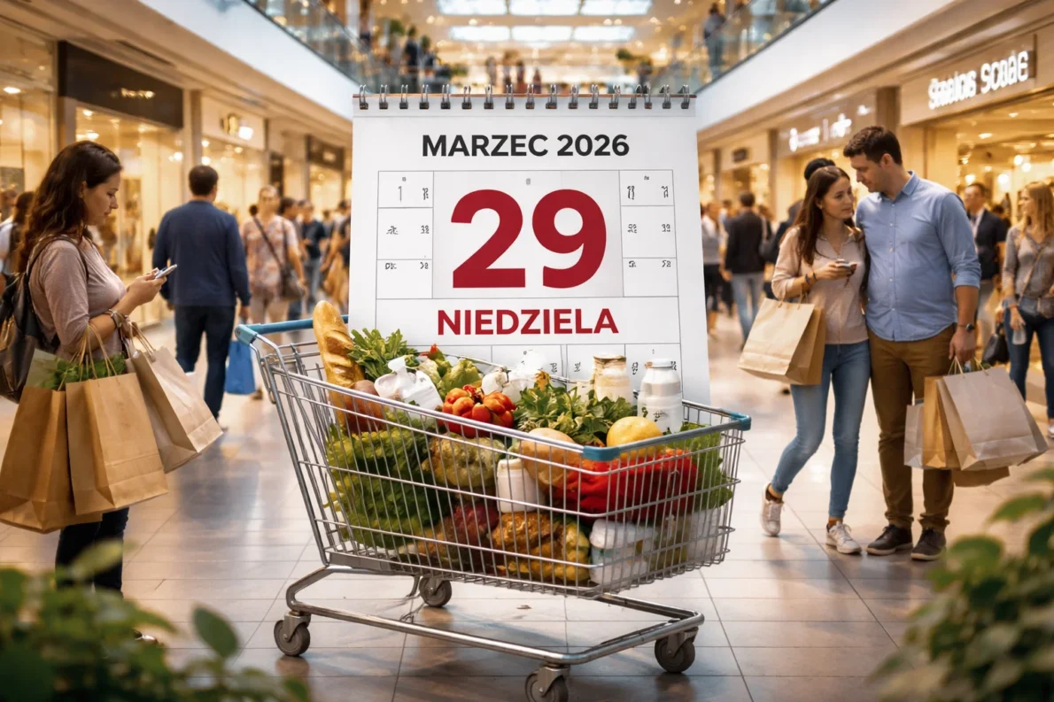 Niedziela handlowa 29 marca 2026 w Polsce: Warszawa, Kraków, Wrocław, Poznań, Gdańsk – gdzie i kiedy otwarte sklepy Biedronka, Lidl, Żabka. Sprawdź godziny, adresy i co kupić przed Wielkanocą