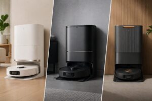 Ranking 3 najlepszych robotów ze stacją czyszczącą 2026. Porównanie Xiaomi X20+, iRobot Roomba 505 i Dreame L40 Ultra. Sprawdź ceny w Polsce, parametry i wybierz model idealny do domu